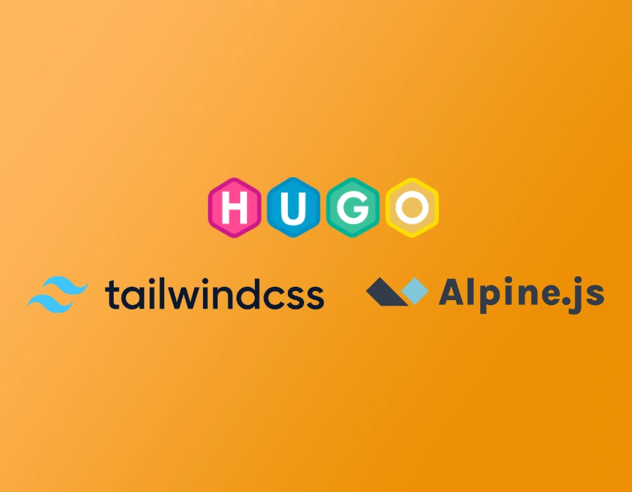 featured image Building a Static Website Hugo Tailwind and AlpineJS - Part 2
