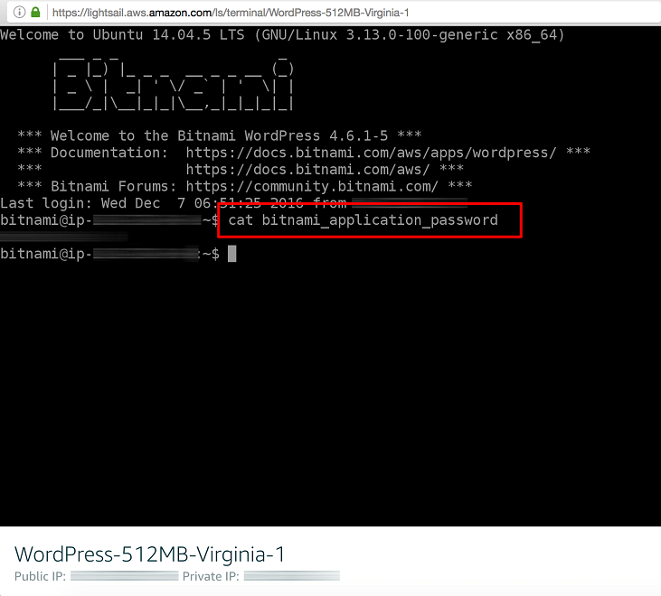 setup lightsail